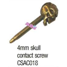 brass skull contact screw for tattoo machine/gun
